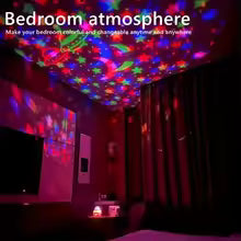 Mini LED Disco Ball Night Light Projector
