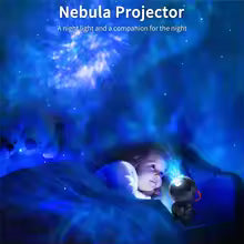 Mini Astronaut LED Night Light Star Projector