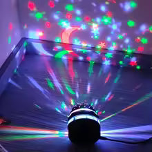 Mini LED Disco Ball Night Light Projector